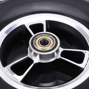 Wheelchair Wheel Replacement Solid PU Reinforced Hub Walker Accessories 193mm