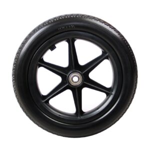12inch Wheelchair Replacement Rear Wheel for Wheelchairs Walkers Accessories