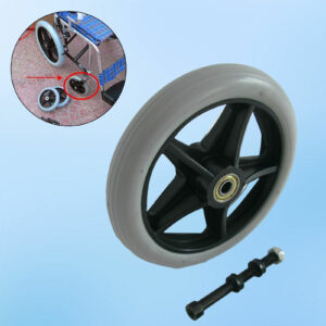 6" Wheelchair Replacement Front Wheel for Rollator Supplies Accessories