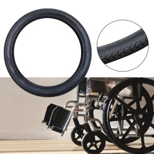 Wheelchair Tire Replacing Accessory Rear Wheel Tire Professional Rubber 22inch