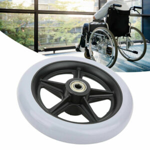 Wheelchair Front Castor Wheel Replacement Part Tools Accessory 6 inch