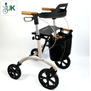 Saljol ALU Off Road Aluminium Rollator 4 wheeled walker