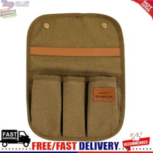 Wheelchair Armrest Accessories Portable Side Bags to Hang on Side (Sand)