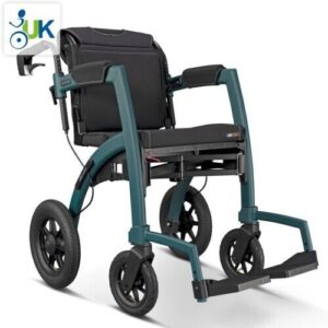 Rollz Motion Performance All Terrain Rollator Wheelchair Combo Pneumatic Tyres