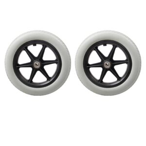 2x 12inch Wheelchair Replacement Rear Wheel for Wheelchairs Accessories