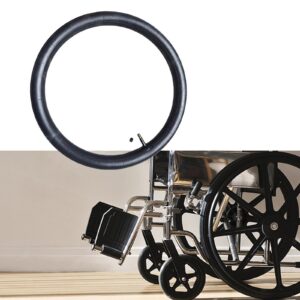 Wheelchair Tire Replace Accessory Rear Wheel Tire Durable Rubber Material 24inch