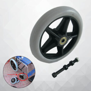 6 "Wheelchair Replacement Front Wheel for Gate Accessories