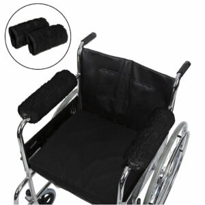 1 Pair Wheelchair Armrest Pads Non Slip Cushion Accessories for adults 12''