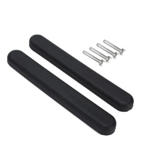 2 Pcs Wheelchair Armrests Pad Accessory with Screws 12inch Armrest