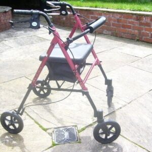 Drive folding walker