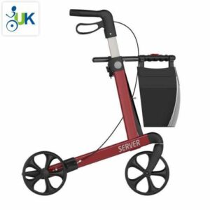Sir Tom Rehasense Server Lightweight Rollator 4 Wheeled Walker Walking Aid