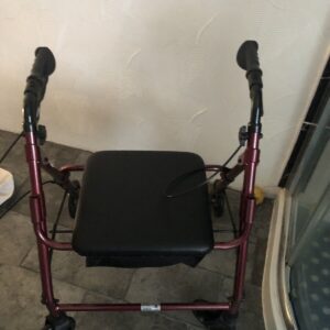 Patterson Medical 4 Wheel Rollator Lightweight and Aluminium Folding X-Small