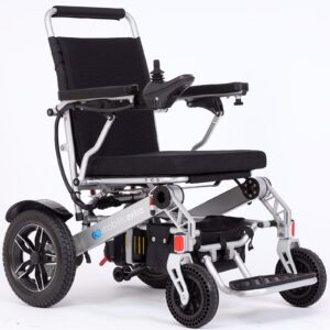 New MobilityExtra MX-1, Lightweight Electric Wheelchair,  Instant Folding, 4mph