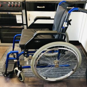 Drive Enigma XS Standard Aluminium Wheelchair Self Propelled Blue 18" Seat