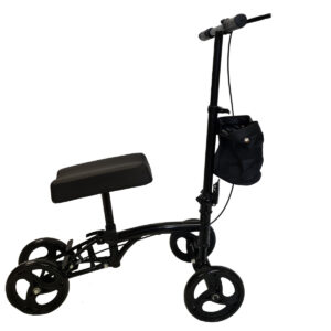 Adjustable Medical Folding Steerable Leg Knee Walker Scooter With Basket-9156BL
