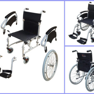 Lightweight Aluminium Self Propelled Wheelchair - 6.7KG Carry Weight
