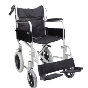 AMW004 Lightweight Aluminium Folding Transit Travel Wheelchair Weighs 11 KG