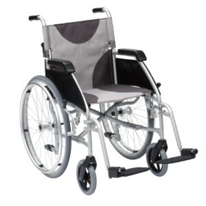 Drive Ultra Lightweight 17'' Seat Folding Travel Manual Wheelchair Mobility Aid