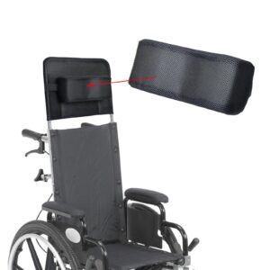 Wheelchair Headrest Support Fastener Backrest for Seat Width 40cm-50cm