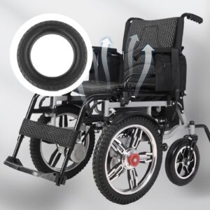 Wheelchair Tire Rubber Wheel Accessory Wheelchair Bike Tire for Wheelchairs