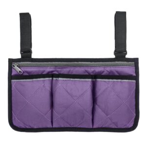 Wheelchair Armrest Accessories, Side Bags to Ha-ng on Side Waterproof  Walker