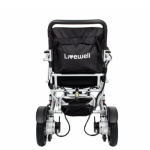 Livewell InstaFold Travel Electric Wheelchair Folding Portable Powerchair