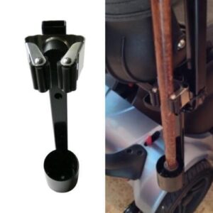 Portable Crutch Support Holder Mount Stand for Mobility Scooter Accessories