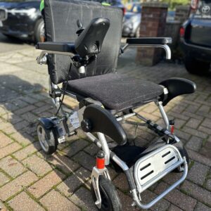 KD "Foldalite"Powered wheelchair folding