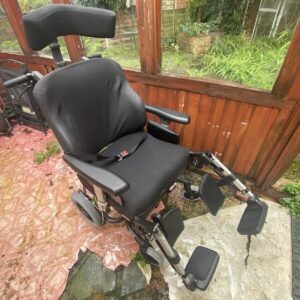 Ibis Pro XL wheelchair with upgrade