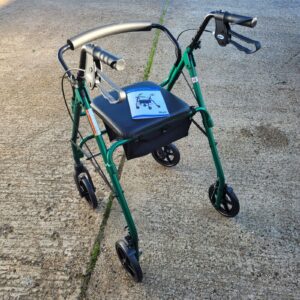 Days 100 Series Model 106 Large Rollator Racing Green - excellent condition.