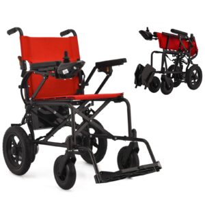 All Terrain Durable Foldable Electric Wheelchair-Travel Size - Airline Approved