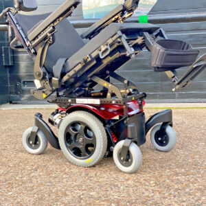 QUICKIE SALSA M2 MINI 4MPH ELECTRIC RECLINE TILT MOBILITY WHEELCHAIR POWERC...