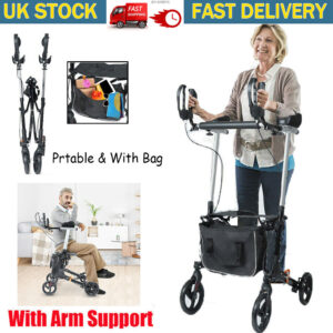 Upright Mobility Walker Upwalker Rollator Walker 4 Wheel Walking Aid Lightweight