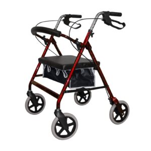 Roma Heavy Duty 4 Wheeled Lightweight Walker 2467 for Users up to 28 Stone