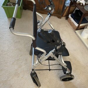 NRS Healthcare 2 In 1 Heavy Duty Rollator And Transit Chair