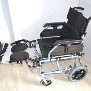Transit Wheelchair with Elevating Legrest Aktiv X3 Pro Folding Crash Tested