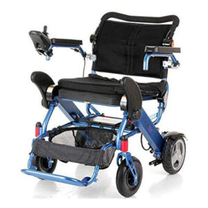 Foldalite Electric Wheelchair - Lithium ion Batteries Digital Advance Joystick