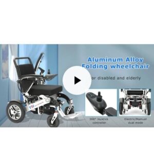Ningbo Youhuan Aluminum ally folding power wheelchair YH-7001New Boxed
