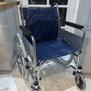 Days Heavy Duty Chrome Steel Self-propelled 51cm Wheelchair Folding