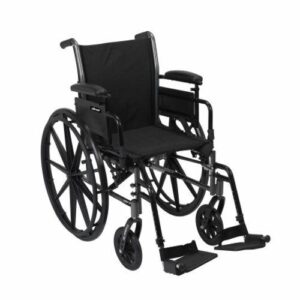Lightweight Wheelchair McKesson Dual Axle Desk Length A