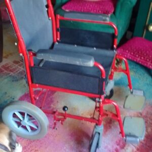 The Invacare Manual Folding Wheelchair .