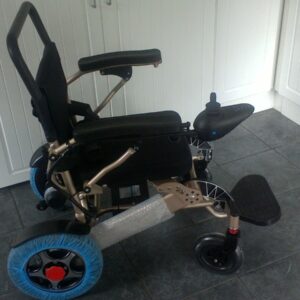 folding electric wheelchair