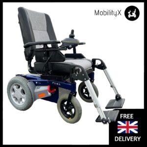 HANDICARE PUMA 4MPH RWD ELECTRIC WHEELCHAIR POWERCHAIR