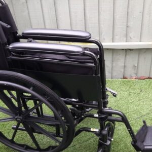 wheelchair self propelled, only used a couple of times, hold 20 stone in weight