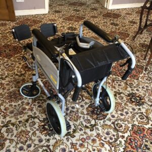 lightweight folding wheelchair In Excellent Condition.