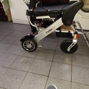 Foldalite Pro Lightweight Folding Electric Wheelchair 2 Batteries Great Quality!