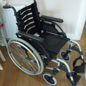 Wheelchair - Breezy Basix 2 Foldable Self Propelled 125kg 16" Seat Lightweight