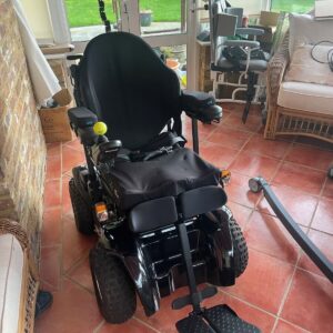Magic Mobility Extreme X8 Powered Wheelchair - Stealth Black