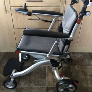 AEROLITE LIGHTWEIGHT ELECTRIC WHEELCHAIR / POWERCHAIR WITH LITHIUM BATTERY 22KG