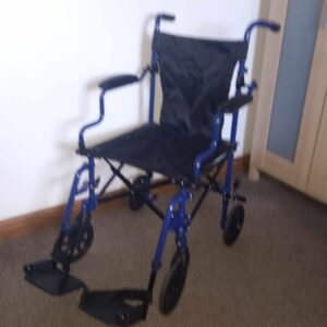 Elite Care ECT05 Ultra Lightweight Folding Wheelchair With Travel Bag